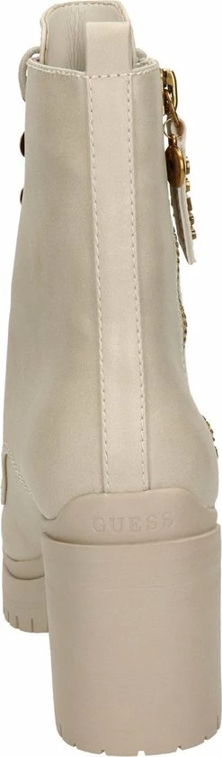 Guess Cabra Dames Veterboot - Ecru - Maat 40 7 Guess Cabra Dames Veterboot - Ecru - Maat 40 - Afbeelding 5