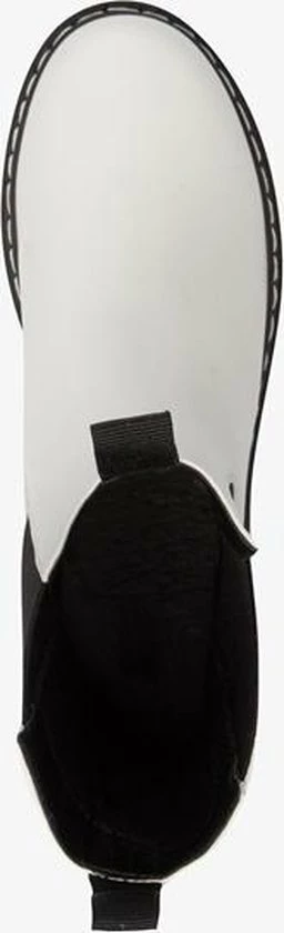 Blue Box Dames Chelsea Boots - Wit - Maat 40 7 Blue Box Dames Chelsea Boots - Wit - Maat 40 - Afbeelding 5