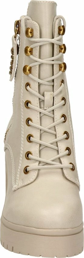 Guess Cabra Dames Veterboot - Ecru - Maat 40 5 Guess Cabra Dames Veterboot - Ecru - Maat 40 - Afbeelding 3