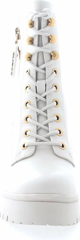 Guess Cabra Dames Veterboot - Ecru - Maat 40 17 Guess Cabra Dames Veterboot - Ecru - Maat 40 - Afbeelding 15