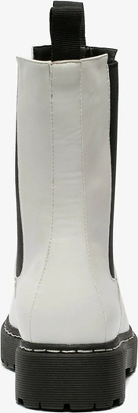 Blue Box Dames Chelsea Boots - Wit - Maat 40 6 Blue Box Dames Chelsea Boots - Wit - Maat 40 - Afbeelding 4