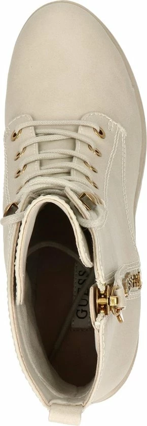 Guess Cabra Dames Veterboot - Ecru - Maat 40 8 Guess Cabra Dames Veterboot - Ecru - Maat 40 - Afbeelding 6