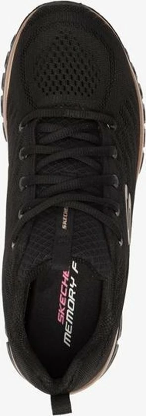 Skechers Graceful Get Connected Dames Sneakers - Zwart - Maat 39 11 Skechers Graceful Get Connected Dames Sneakers - Zwart - Maat 39 - Afbeelding 9