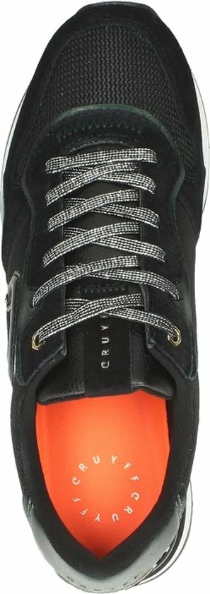 Cruyff Parkrunner Lux Lage Sneakers - Leren Sneaker - Dames - Zwart - Maat 40 15 Cruyff Parkrunner Lux Lage Sneakers - Leren Sneaker - Dames - Zwart - Maat 40 - Afbeelding 13