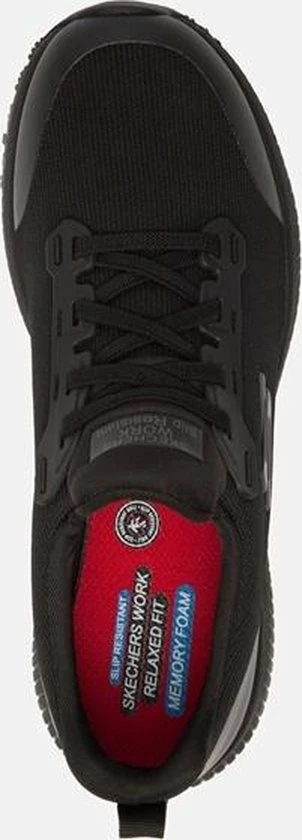 Skechers Work Squad SR Sneakers Zwart 110313 - Dames - Maat 38 19 Skechers Work Squad SR Sneakers Zwart 110313 - Dames - Maat 38 - Afbeelding 17