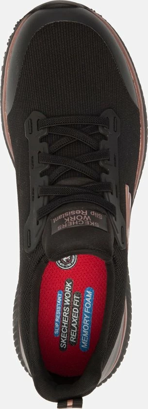 Skechers Work Squad SR Sneakers Zwart 110312 - Dames - Maat 36 4 Skechers Work Squad SR Sneakers Zwart 110312 - Dames - Maat 36 - Afbeelding 2