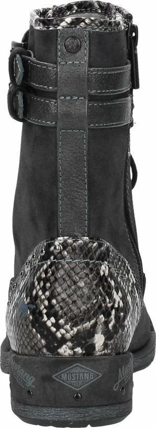 Mustang Dames Veterboot - Antraciet - Maat 39 11 Mustang Dames Veterboot - Antraciet - Maat 39 - Afbeelding 9