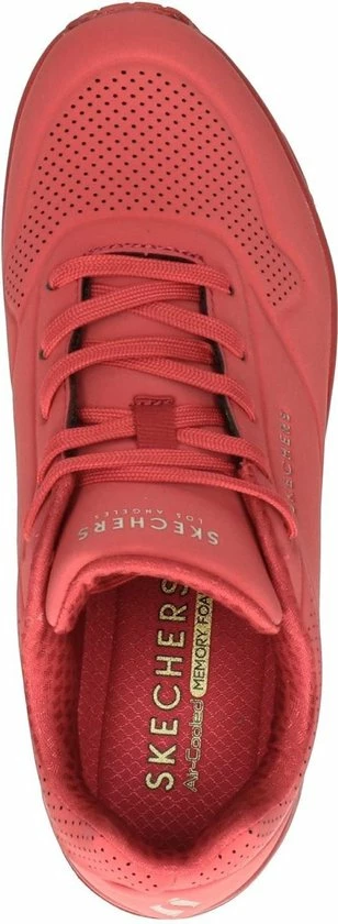 Skechers Uno Stand On Air Dames Sneakers - Rood - Maat 38 14 Skechers Uno Stand On Air Dames Sneakers - Rood - Maat 38 - Afbeelding 12