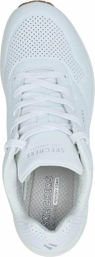 Skechers Uno Stand On Air Dames Sneakers - White - Maat 39 8 Skechers Uno Stand On Air Dames Sneakers - White - Maat 39 - Afbeelding 6