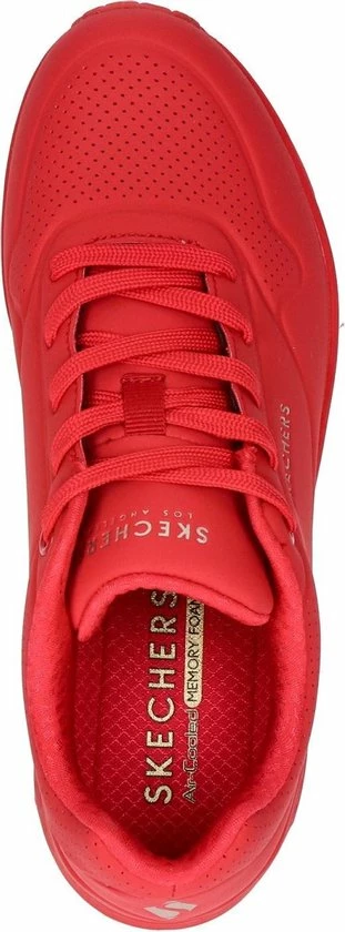 Skechers Uno Stand On Air Dames Sneakers - Rood - Maat 38 8 Skechers Uno Stand On Air Dames Sneakers - Rood - Maat 38 - Afbeelding 6