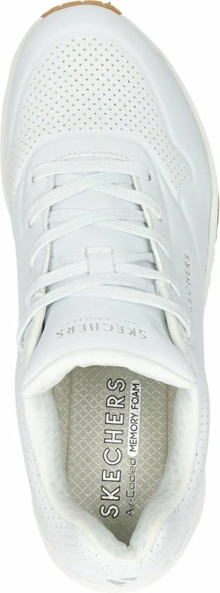 Skechers Uno Stand On Air Dames Sneakers - White - Maat 39 16 Skechers Uno Stand On Air Dames Sneakers - White - Maat 39 - Afbeelding 14