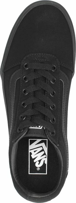 Vans Ward Platform Dames Sneakers - (Canvas) Black/Black - Maat 41 9 Vans Ward Platform Dames Sneakers - (Canvas) Black/Black - Maat 41 - Afbeelding 7