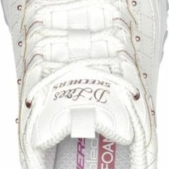 Skechers D'LITES - LADIES NIGHT Dames Sneakers - Wit - Maat 37 -Dames-schoenen Winkel 318x840 12
