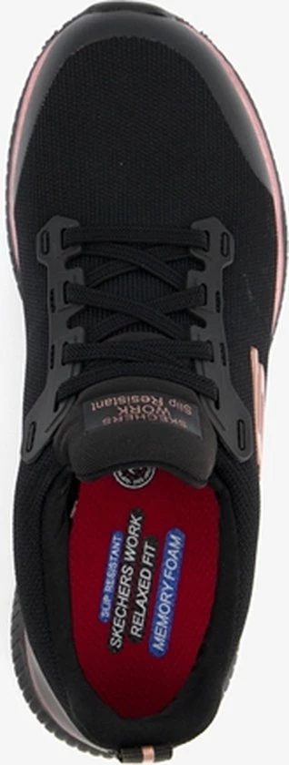 Skechers Work Squad SR Sneakers Zwart 110312 - Dames - Maat 36 7 Skechers Work Squad SR Sneakers Zwart 110312 - Dames - Maat 36 - Afbeelding 5