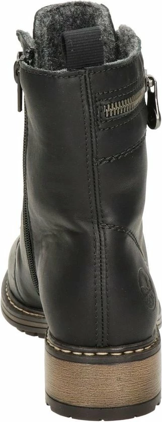 Rieker Veterboots Zwart Synthetisch 172209 - Dames - Maat 41 7 Rieker Veterboots Zwart Synthetisch 172209 - Dames - Maat 41 - Afbeelding 5