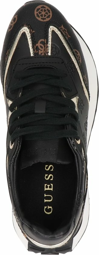 Guess Luchia Lage Sneakers - Dames - Zwart - Maat 40 8 Guess Luchia Lage Sneakers - Dames - Zwart - Maat 40 - Afbeelding 6