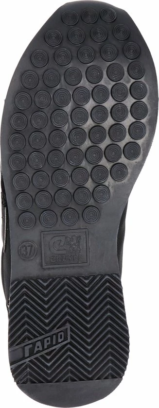 Cruyff Parkrunner Lux Lage Sneakers - Leren Sneaker - Dames - Zwart - Maat 40 9 Cruyff Parkrunner Lux Lage Sneakers - Leren Sneaker - Dames - Zwart - Maat 40 - Afbeelding 7