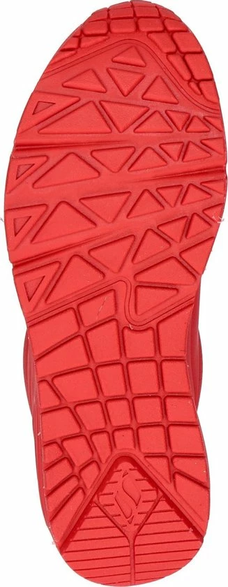 Skechers Uno Stand On Air Dames Sneakers - Rood - Maat 38 9 Skechers Uno Stand On Air Dames Sneakers - Rood - Maat 38 - Afbeelding 7