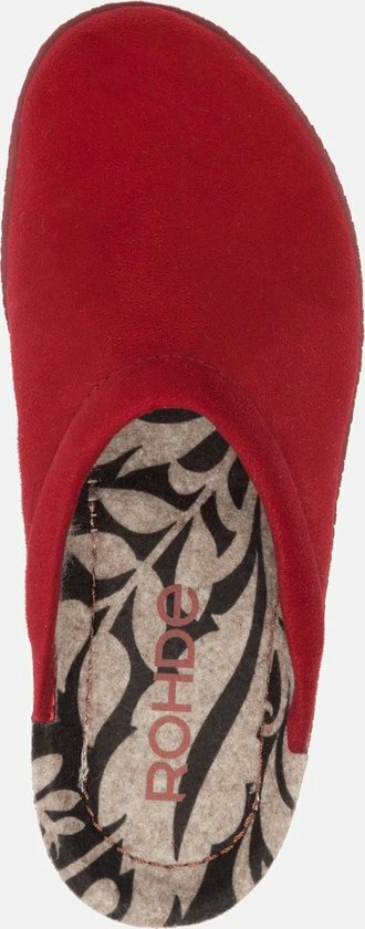 Rohde Dames Pantoffel - Rood - Maat 40 11 Rohde Dames Pantoffel - Rood - Maat 40 - Afbeelding 9