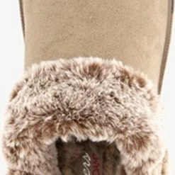 Skechers Cozy Campfire Gevoerde Dames Pantoffels - Beige - Maat 38 - Extra Comfort - Memory Foam -Dames-schoenen Winkel 336x840 8