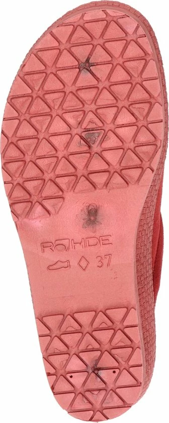 Rohde Dames Pantoffel - Rood - Maat 40 9 Rohde Dames Pantoffel - Rood - Maat 40 - Afbeelding 7