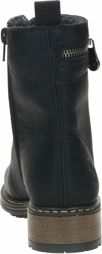 Rieker Veterboots Zwart Synthetisch 172209 - Dames - Maat 41 13 Rieker Veterboots Zwart Synthetisch 172209 - Dames - Maat 41 - Afbeelding 11