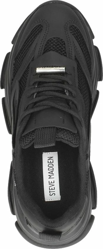 Steve Madden Dames Sneaker - Zwart - Maat 37 9 Steve Madden Dames Sneaker - Zwart - Maat 37 - Afbeelding 7