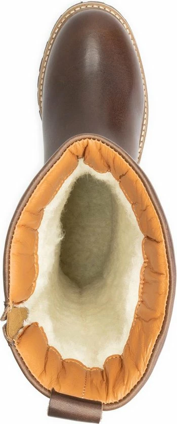 Travelin' Danmark Dames Outdoorlaarzen - Gevoerde Waterdichte Wandellaars - Donkerbruin Leer - Maat 39 9 Travelin' Danmark Dames Outdoorlaarzen - Gevoerde Waterdichte Wandellaars - Donkerbruin Leer - Maat 39 - Afbeelding 7