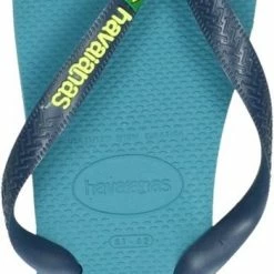 Havaianas Brasil Logo Unisex Slippers - Nautical Blue - Maat 41/42 28 Havaianas Brasil Logo Unisex Slippers - Nautical Blue - Maat 41/42 -Dames-schoenen Winkel 351x840
