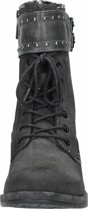 Mustang Dames Veterboot - Antraciet - Maat 39 13 Mustang Dames Veterboot - Antraciet - Maat 39 - Afbeelding 11