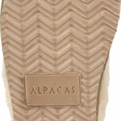 Alpacas Dames Pantoffel - Beige - Maat 38 -Dames-schoenen Winkel 359x840 2