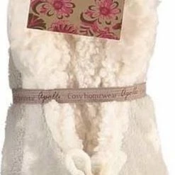 Apollo Grijze/witte Sterren Ballerina Pantoffels/sloffen Voor Dames - Huissloffen Voor Vrouwen 37-39