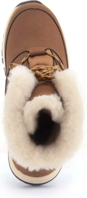 Warmbat Abbott Snowboots - Maat 40 - Vrouwen - Bruin - Crème - Geel 6 Warmbat Abbott Snowboots - Maat 40 - Vrouwen - Bruin - Crème - Geel - Afbeelding 4