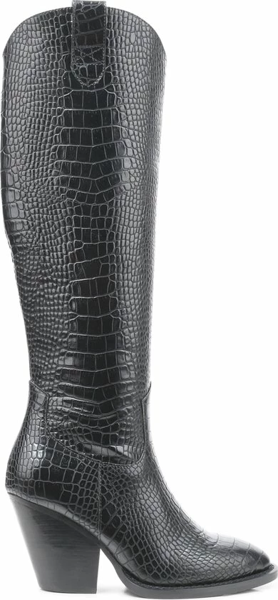 POSH By Poelman NUNA Dames Hoge Laarzen - Zwart - Maat 36 3 POSH By Poelman NUNA Dames Hoge Laarzen - Zwart - Maat 36