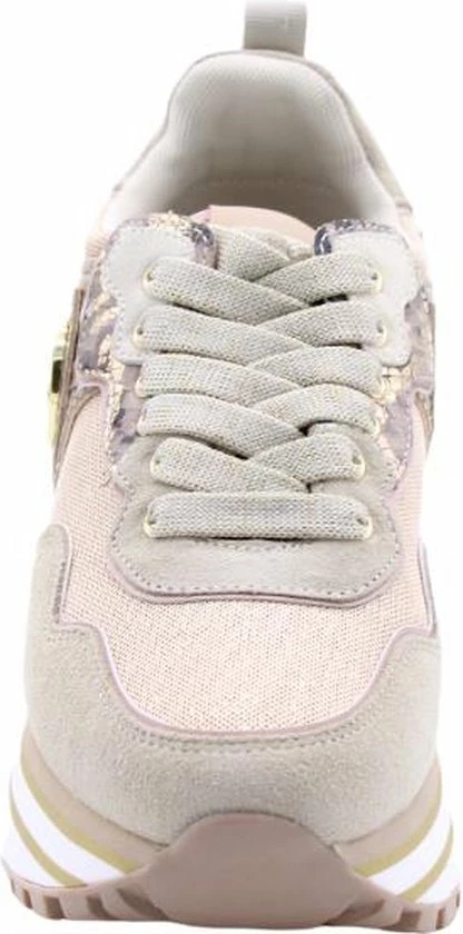 Liu Jo Maxi Wonder 24 Dames Sneakers - Licht Goud - Maat 40 8 Liu Jo Maxi Wonder 24 Dames Sneakers - Licht Goud - Maat 40 - Afbeelding 6