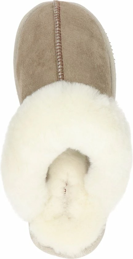 Shepherd Jessica Dames Pantoffels - Stone - Maat 39 8 Shepherd Jessica Dames Pantoffels - Stone - Maat 39 - Afbeelding 6