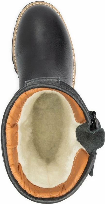 Travelin' Sweden Dames Outdoorlaarzen - Waterdicht En Ademend - Wol Gevoerde Wandellaars - Zwart Leer - Maat 40 8 Travelin' Sweden Dames Outdoorlaarzen - Waterdicht En Ademend - Wol Gevoerde Wandellaars - Zwart Leer - Maat 40 - Afbeelding 7