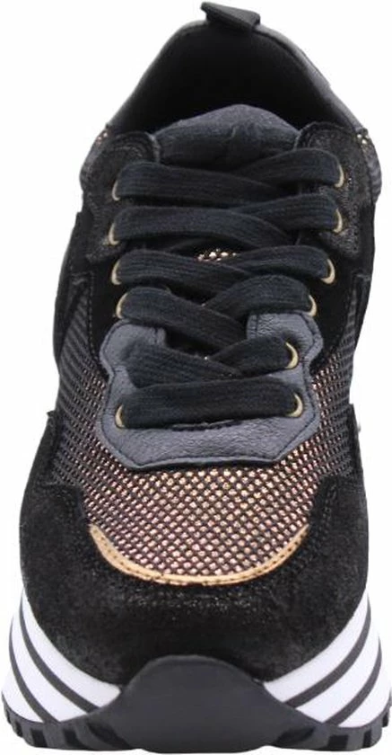 Liu Jo Maxi Wonder 01 Lage Sneakers - Dames - Zwart - Maat 38 20 Liu Jo Maxi Wonder 01 Lage Sneakers - Dames - Zwart - Maat 38 - Afbeelding 18