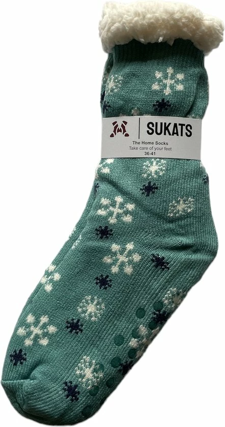 Sukats® Huissokken - Homesocks - Maat 36-41 - Anti-Slip - Fluffy - Dames Huissokken - Variant 7 6 Sukats® Huissokken - Homesocks - Maat 36-41 - Anti-Slip - Fluffy - Dames Huissokken - Variant 7 - Afbeelding 4