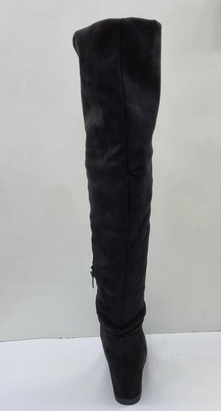 Pretty Shoes Breda Dames - Laars - Zwart - Maat 37 - Kunstsuede 6 Pretty Shoes Breda Dames - Laars - Zwart - Maat 37 - Kunstsuede - Afbeelding 4