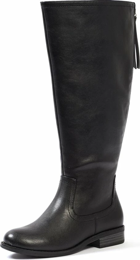 Gabylou - Laarzen Voor Brede Kuiten XL - Model Guiomar - Zwart, Maat 39 4 Gabylou - Laarzen Voor Brede Kuiten XL - Model Guiomar - Zwart, Maat 39 - Afbeelding 2