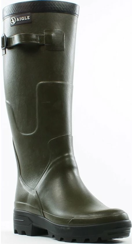 Aigle Benyl M Kaki Rubberlaarzen 12 Aigle Benyl M Kaki Rubberlaarzen - Afbeelding 10