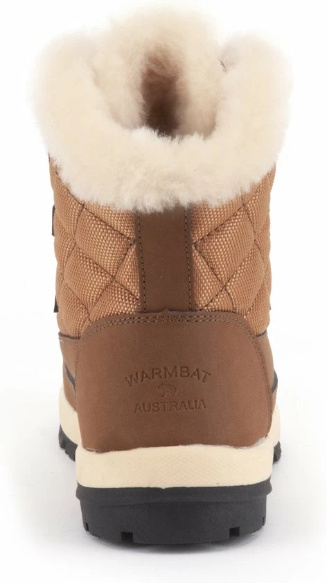 Warmbat Abbott Snowboots - Maat 40 - Vrouwen - Bruin - Crème - Geel 5 Warmbat Abbott Snowboots - Maat 40 - Vrouwen - Bruin - Crème - Geel - Afbeelding 3