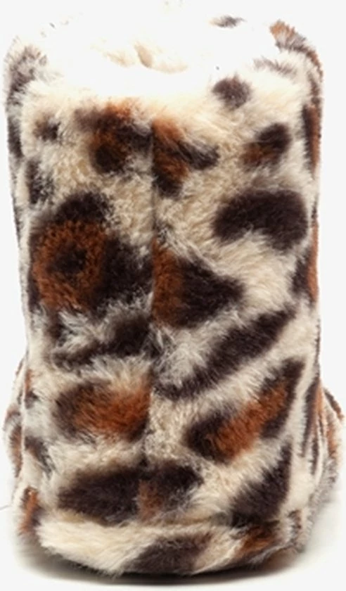 Thu!s Dames Sloffen Met Luipaardprint - Beige - Maat 41 - Pantoffels 6 Thu!s Dames Sloffen Met Luipaardprint - Beige - Maat 41 - Pantoffels - Afbeelding 4