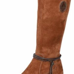 Rieker Lange Laars - Vrouwen - Cognac - Maat 39 -Dames-schoenen Winkel 497x840