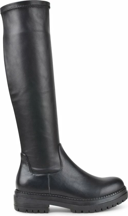 POSH By Poelman CYBELE Dames Lange Hoge Laarzen - Zwart - Maat 41 11 POSH By Poelman CYBELE Dames Lange Hoge Laarzen - Zwart - Maat 41 - Afbeelding 9