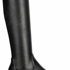 POSH By Poelman CYBELE Dames Lange Hoge Laarzen - Zwart - Maat 41