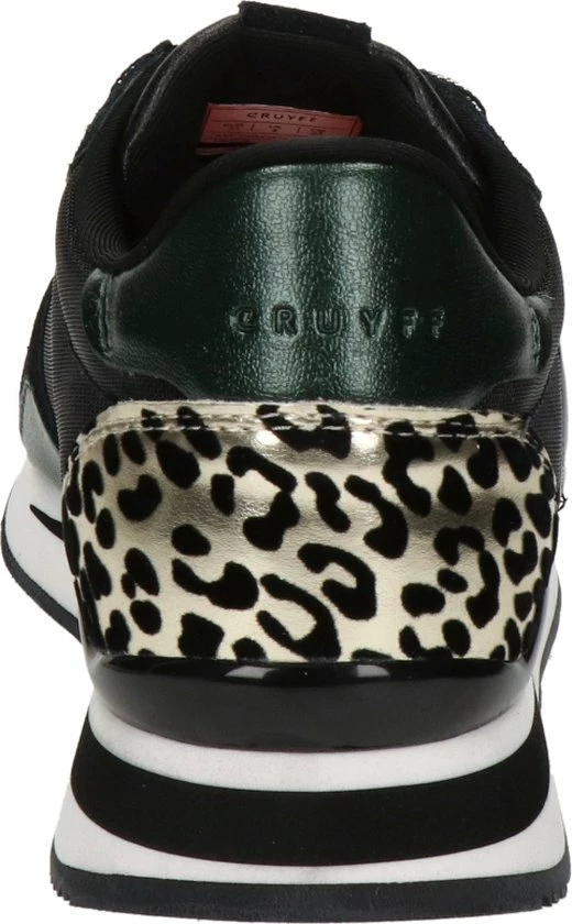 Cruyff Parkrunner Lux Lage Sneakers - Leren Sneaker - Dames - Zwart - Maat 40 7 Cruyff Parkrunner Lux Lage Sneakers - Leren Sneaker - Dames - Zwart - Maat 40 - Afbeelding 5