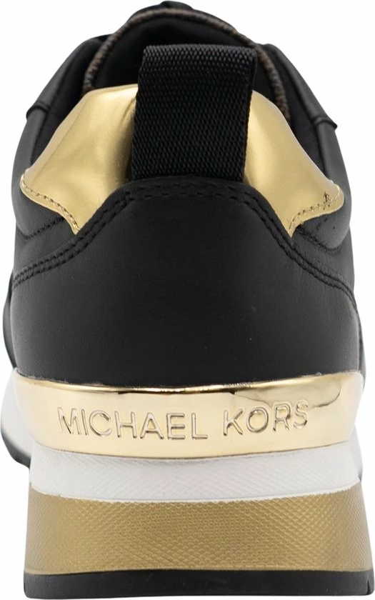 Michael Kors Allie Stride Dames Sneakers - Black/Brown - Maat 39 6 Michael Kors Allie Stride Dames Sneakers - Black/Brown - Maat 39 - Afbeelding 4