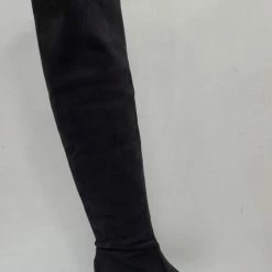 Pretty Shoes Breda Dames - Laars - Zwart - Maat 37 - Kunstsuede